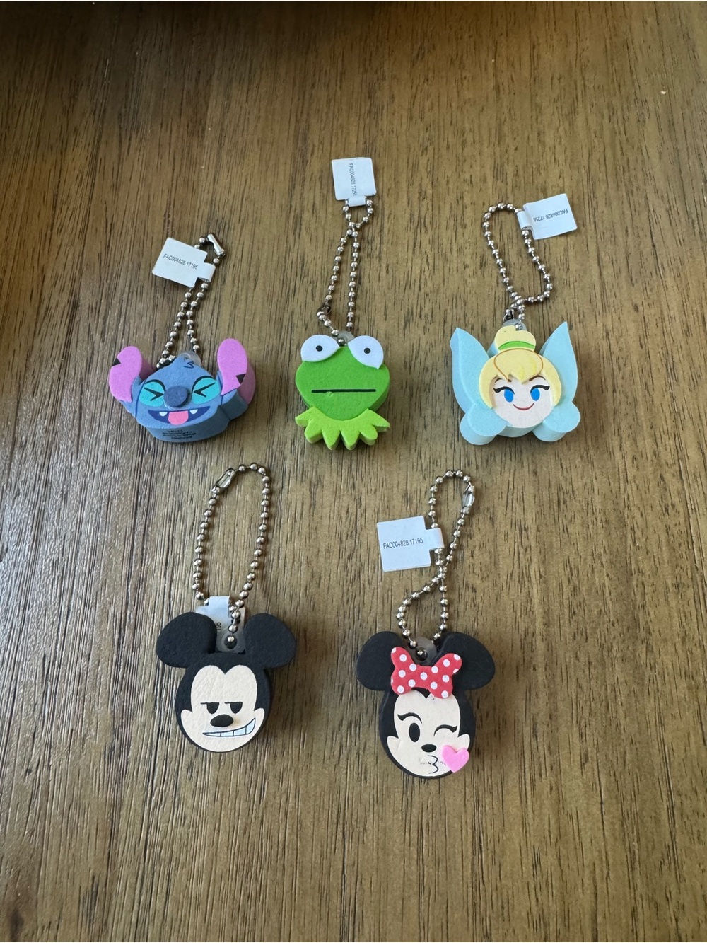 NWT Lot of WDW Foam Charms!
